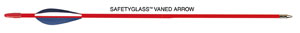 Abbey Economy Target Fibreglass arrow dozen image