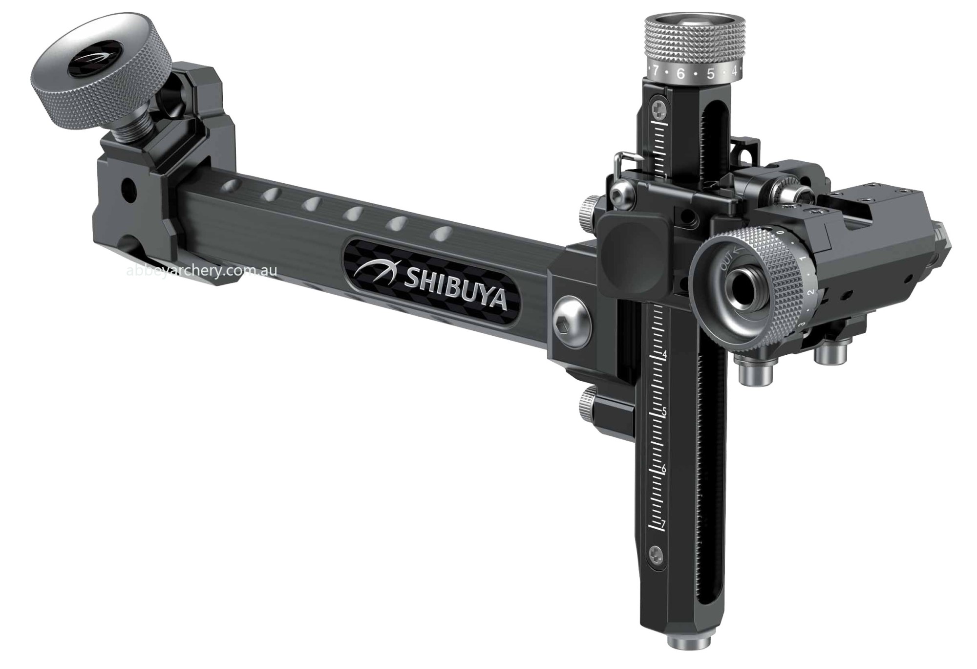 Shibuya Ultima CPX III Carbon sight 9in extension large image. Click to return to Shibuya Ultima CPX III Carbon sight 9in extension price and description