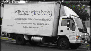 The old truck with its signage