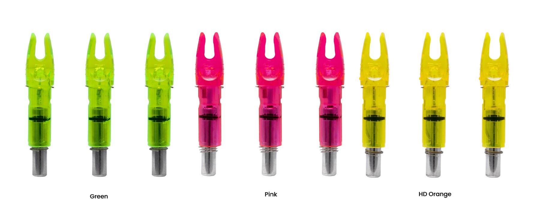 Lumenok Lighted Signature Nock 3 pack large image. Click to return to Lumenok Lighted Signature Nock 3 pack price and description