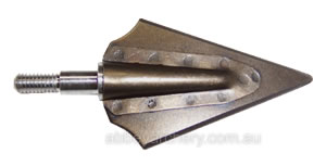 Tusker Spirit screw in 2 blade broadhead 125gr 6 pack image