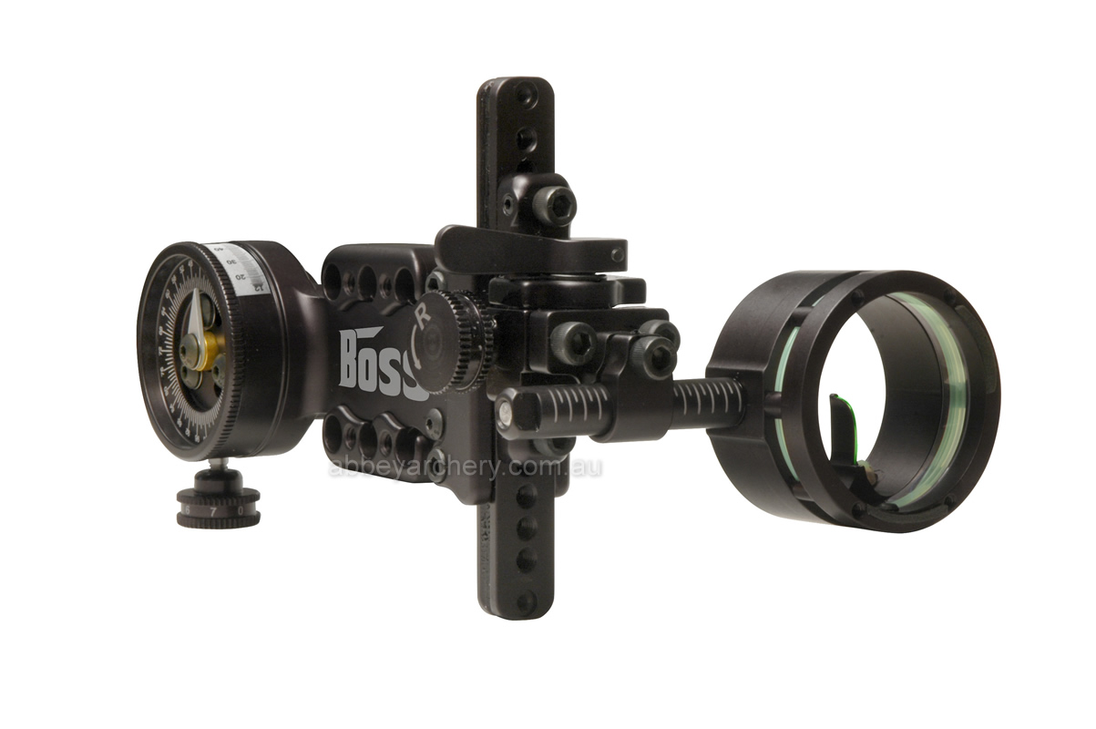 Spot-Hogg Boss Hogg wrapped Single .019 fibre optic pin sight large image. Click to return to Spot-Hogg Boss Hogg wrapped Single .019 fibre optic pin sight price and description
