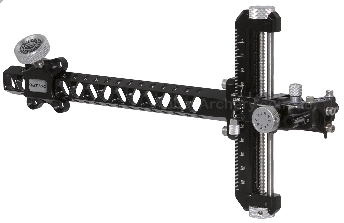 SURE-LOC ONE 550 Target sight 9in extension large image. Click to return to SURE-LOC ONE 550 Target sight 9in extension price and description