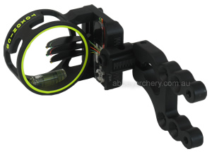 Toxonics Wrangler 5 .019 fibre optic pin sight black image