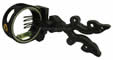 Trophy Ridge Outlaw 4 Pin Fibre Optic sight black RH or LH - click for more information