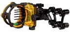 Trophy Ridge Retaliate 5 pin fibre optic sight black - click for more information