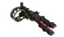 TruGlo Carbon Hybrid Adjust 5 .019 fibre optic pin sight black - click for more information