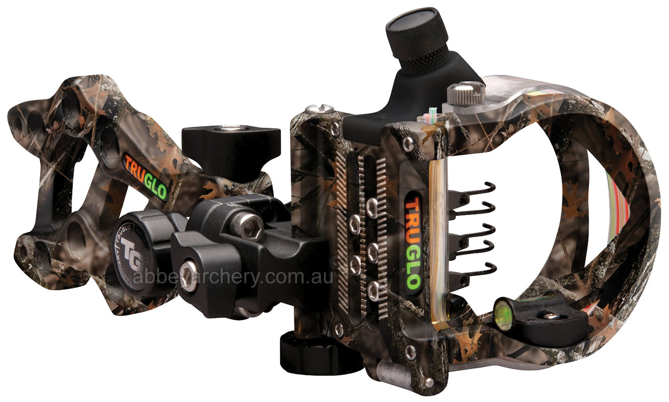 TruGlo Rival FX Micro Adjust 5 .019 fibre optic pin sight camo large image. Click to return to TruGlo Rival FX Micro Adjust 5 .019 fibre optic pin sight camo price and description