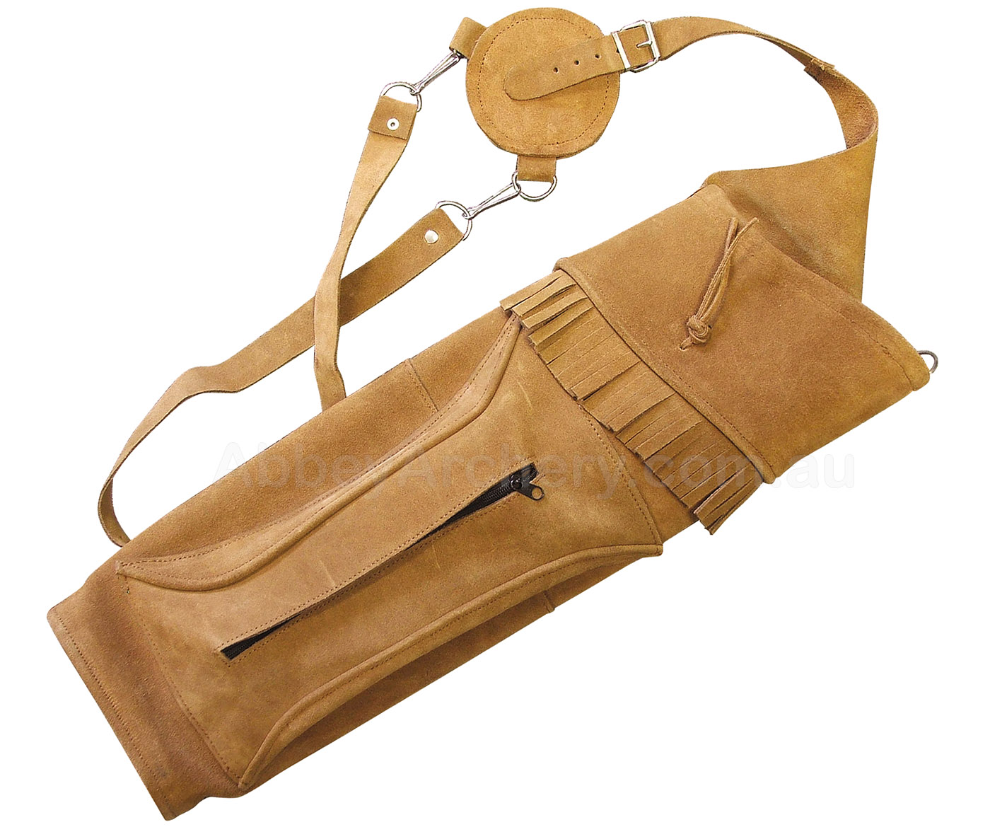 Vista Honcho Leather Back Quiver 22.5in large image. Click to return to Vista Honcho Leather Back Quiver 22.5in price and description