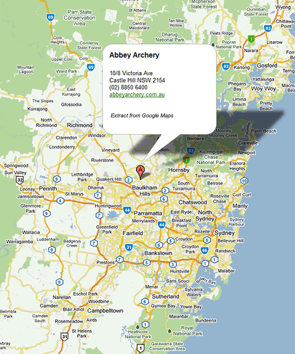 Abbey Archery Contact Us