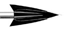 Cliff Zwickey glue on 2 blade broadhead 140gr 3 pk - click for more information
