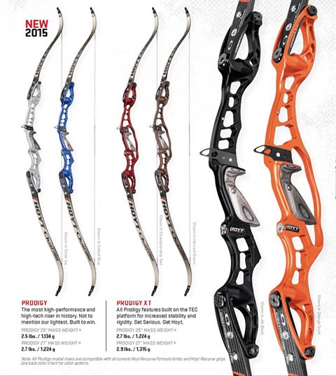 Hoyt Prodigy and Prodigy XT Bows