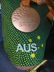 Jonathon Milne's Bronze Medal