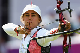 Aida Roman wins Silver Medal in 2012 Olympics Women's Archery Competition