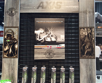 Picture of Doug Easton Fletching Easton Arrows, Axis display