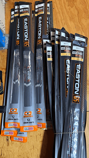 Easton Shafts Shipment